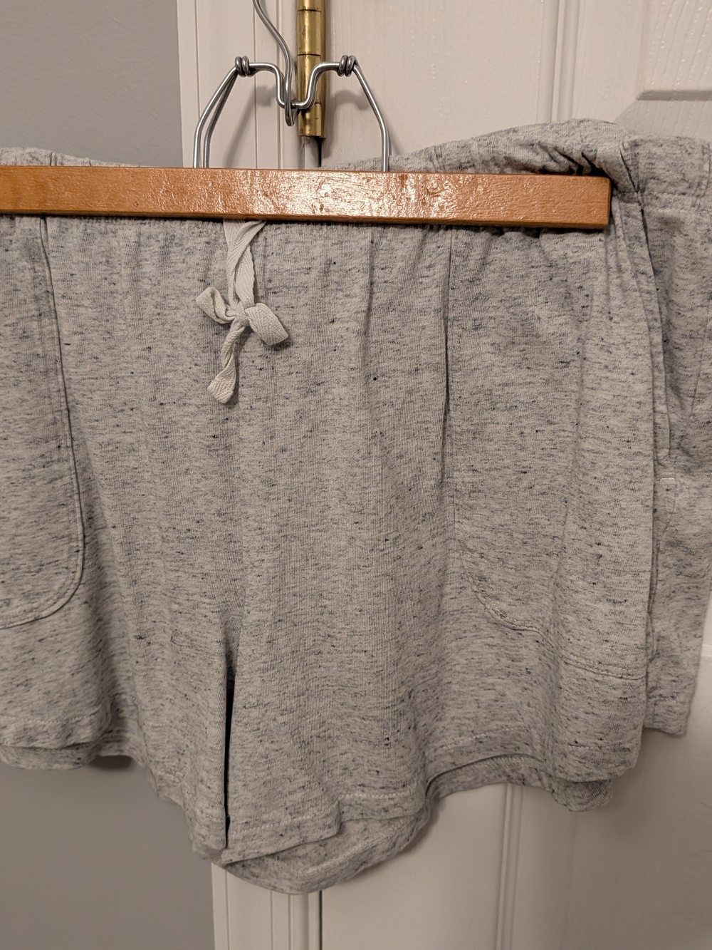 Soma Gray Lounge Shorts - Soft Heathered Sleepwear